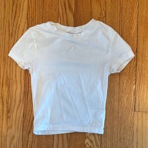 H&M White Crop Top